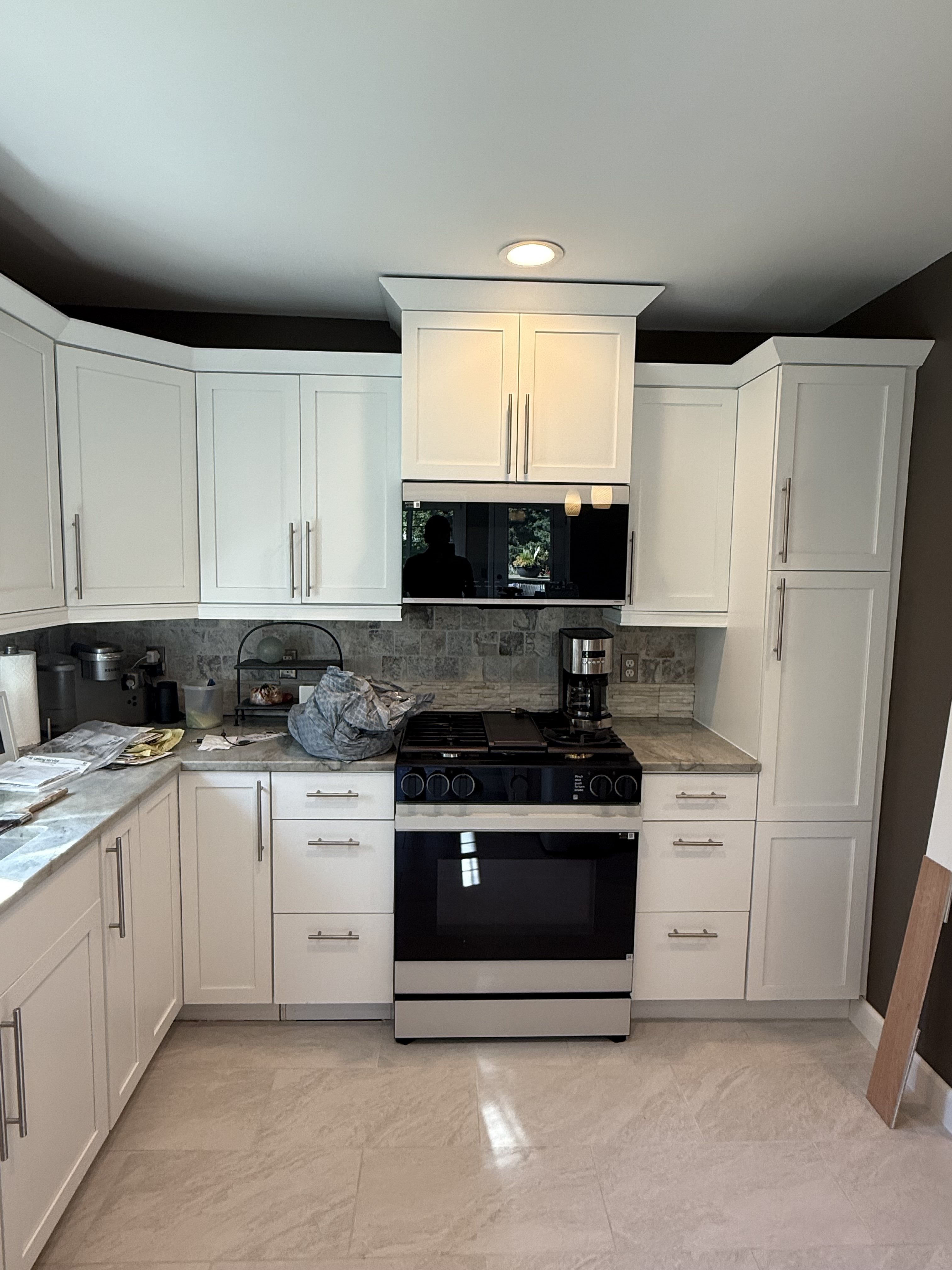 Cabinets painting project in Twin Cities, MN by PaintCraft