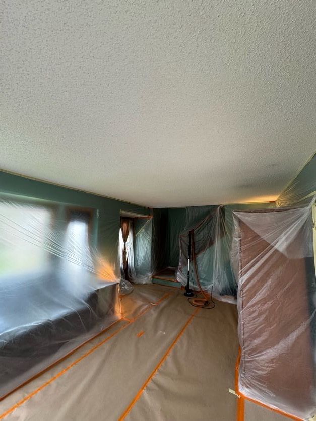 Popcorn Texture Removal painting project in Twin Cities, MN by PaintCraft