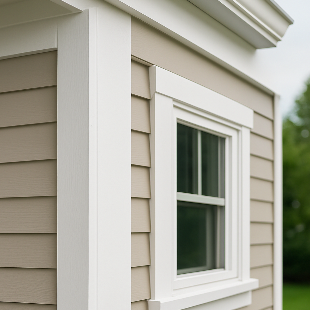 Contrast that cleans the lines and elevates the home