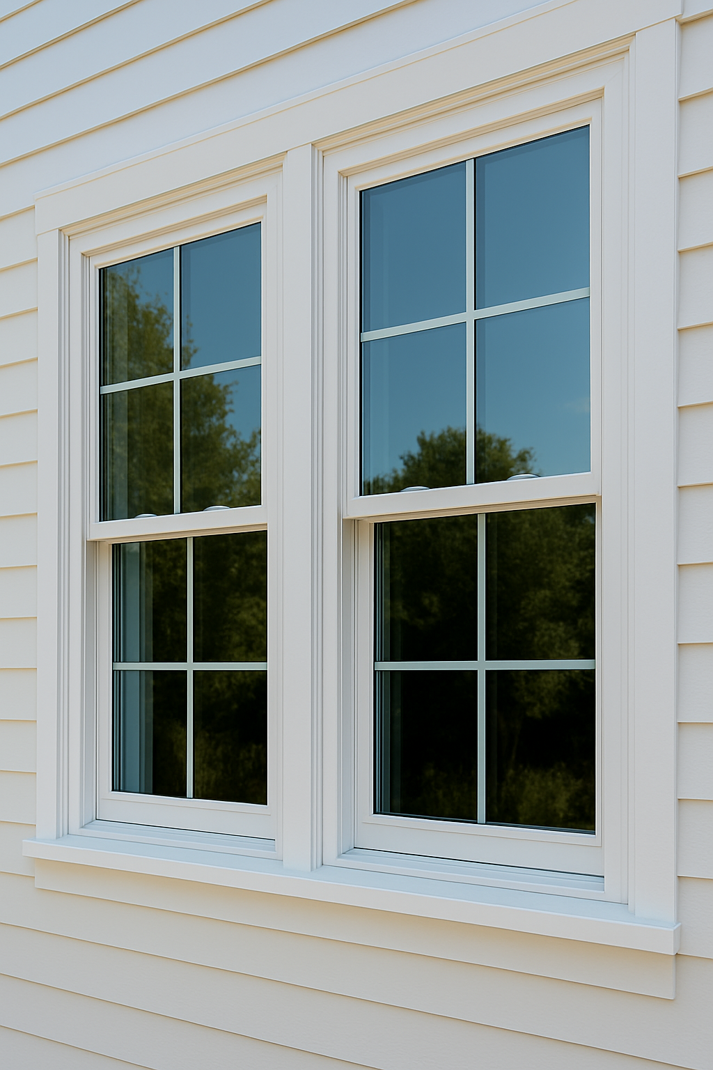 Windows: Clean lines, Protected, Weather-Ready